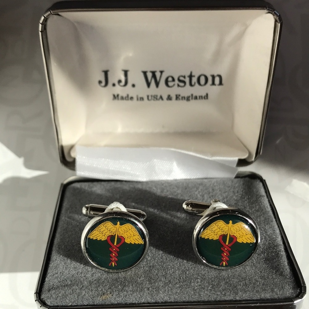 J.J. Weston Medical Cufflinks